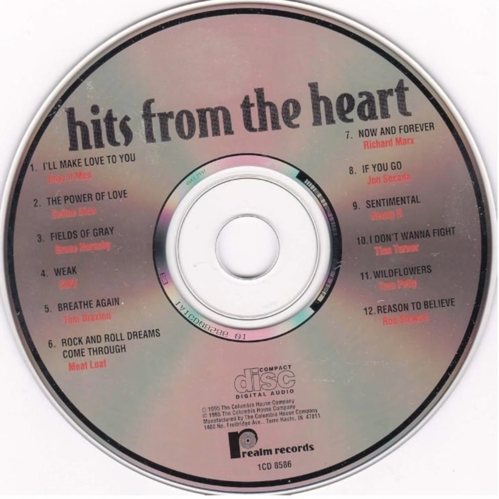 Hits From The Heart : Various Artists CD | Realm Records | 1995 NEW!! - Picture 2 of 6